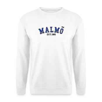 Malmö Fondée en 1985 - Sweat-shirt Unisexe - blanc - Devant