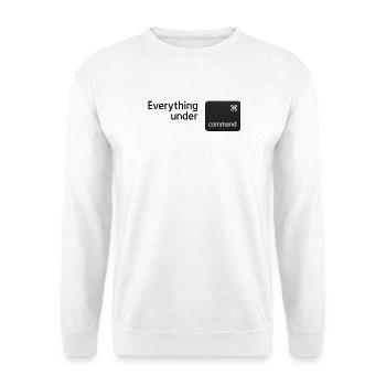 Alles unter Kommando - Unisex Pullover - Weiß - Vorne