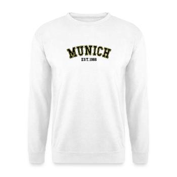 Munich Fondé en 1966 - Sweat-shirt Unisexe - blanc - Devant