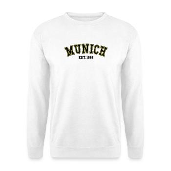 Munich fondée en 1986 - Sweat-shirt Unisexe - blanc - Devant