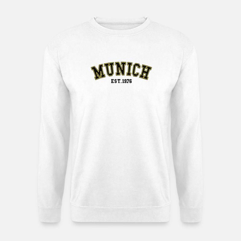 Munich Est. 1976 - Unisex Sweatshirt - white