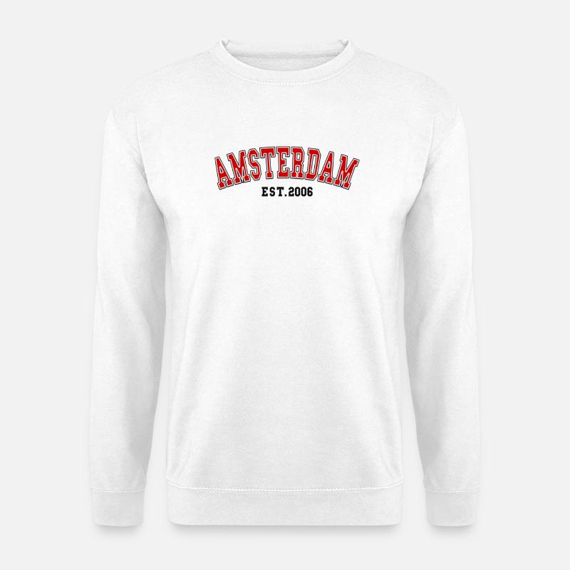 Amsterdam Est. 2006 - Unisex Sweatshirt - white