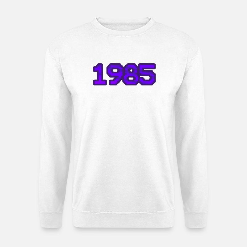 Nerd 1985 - Unisex Sweatshirt - white