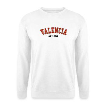 Valencia Est. 2006 - Unisex Sweatshirt - white - Front