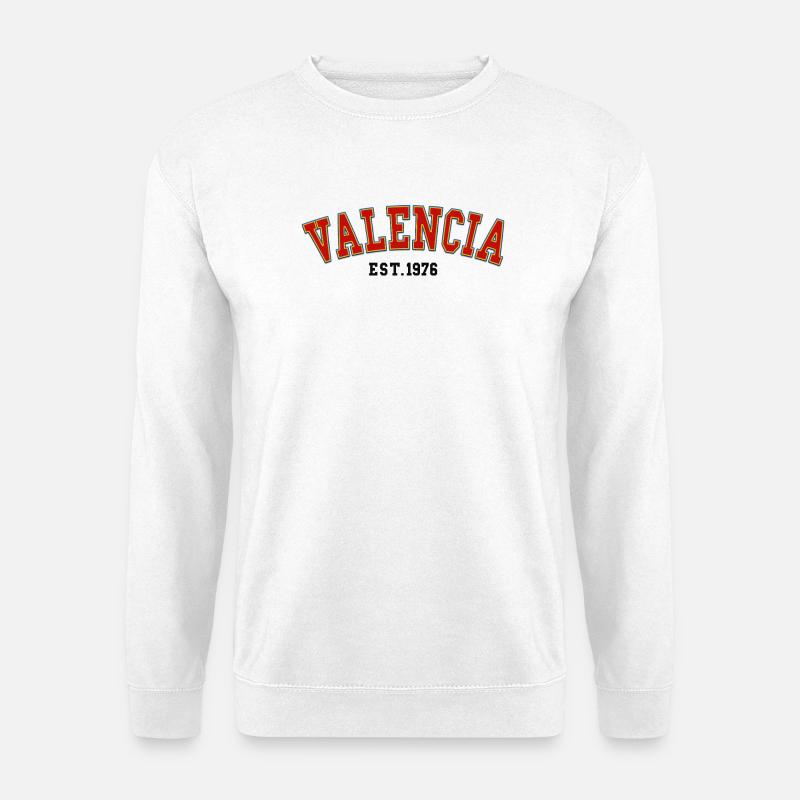 Valencia gegründet 1976 - Unisex Pullover - Weiß