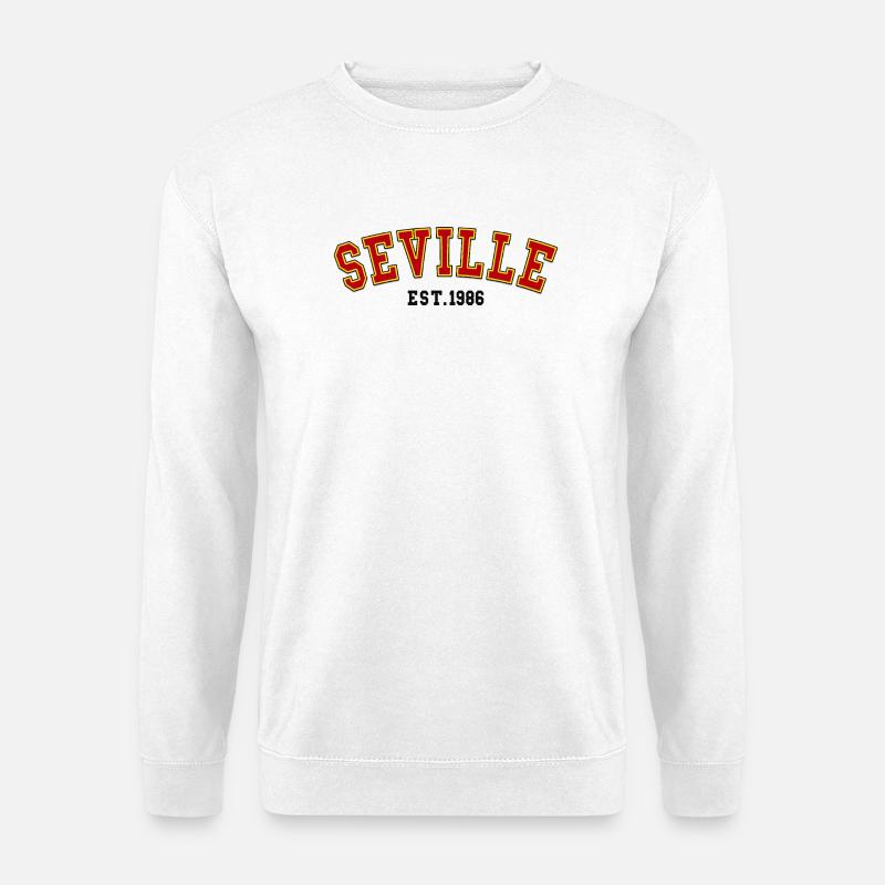 Sevilla gegründet 1986 - Unisex Pullover - Weiß
