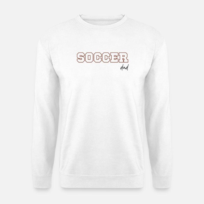 Soccer dad - Unisex Sweatshirt - white
