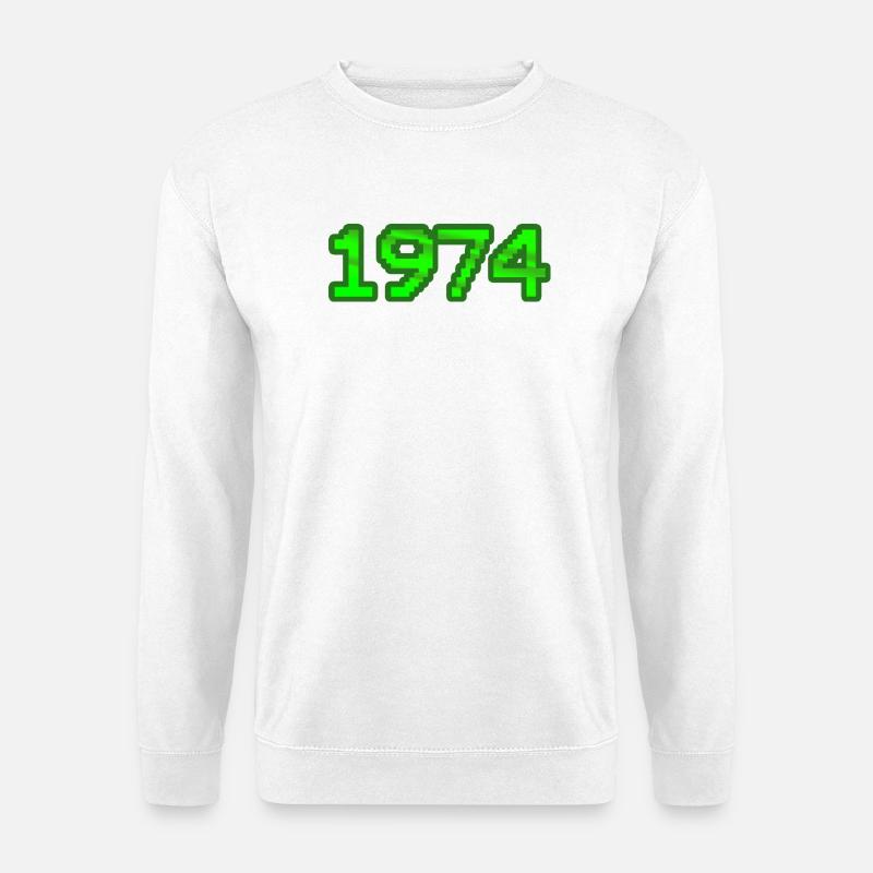 Computer 1974 - Unisex Sweatshirt - white
