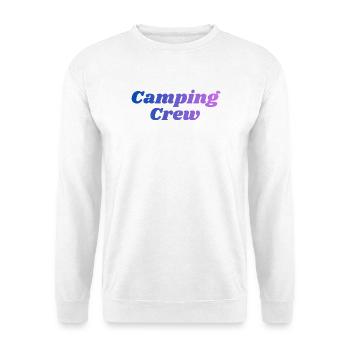 Camping Crew - Unisex Sweatshirt - white - Front