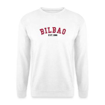 Bilbao gegründet 1986 - Unisex Pullover - Weiß - Vorne
