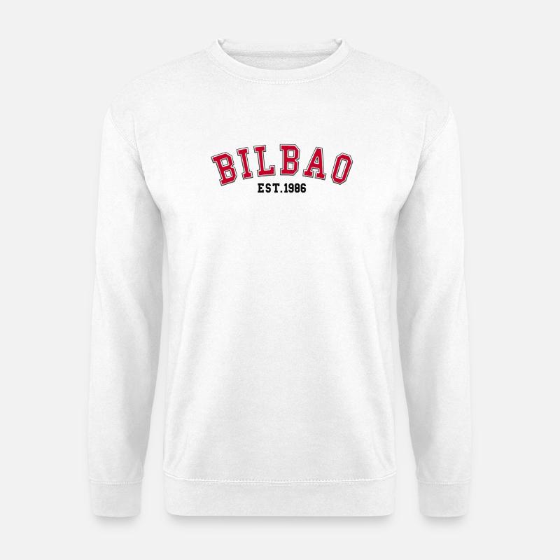 Bilbao gegründet 1986 - Unisex Pullover - Weiß