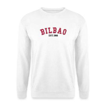 Bilbao Est. 1966 - Unisex Sweatshirt - white - Front
