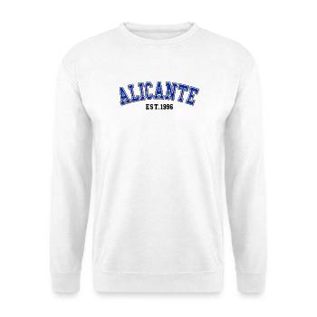 Alicante Est. 1996 - Unisex Sweatshirt - white - Front