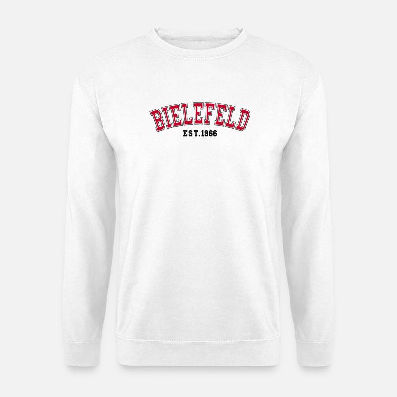 Bielefeld Est. 1966 - Unisex Sweatshirt - white