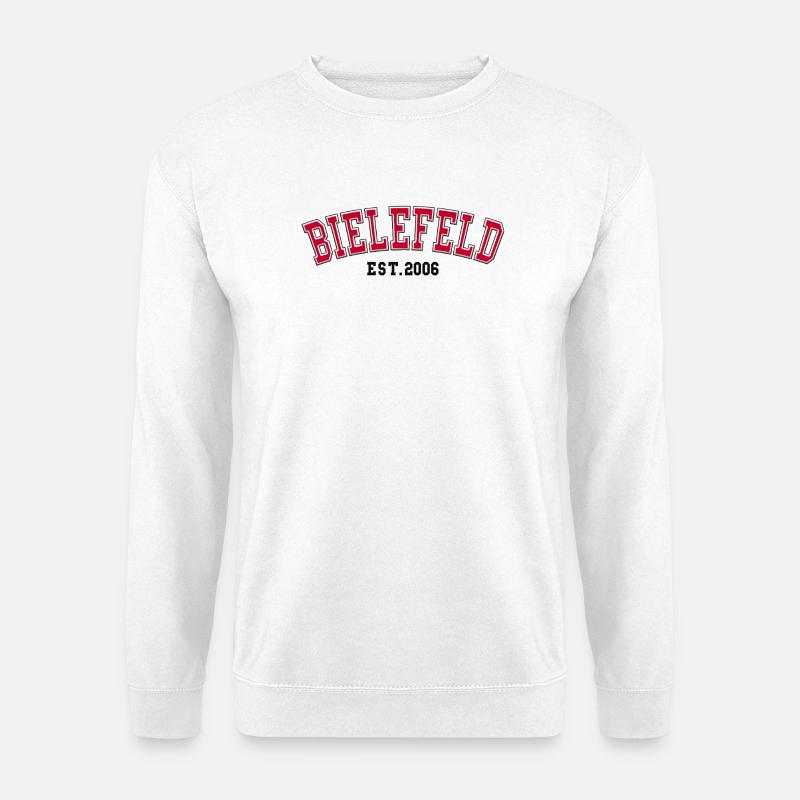 Bielefeld Est. 2006 - Unisex Sweatshirt - white