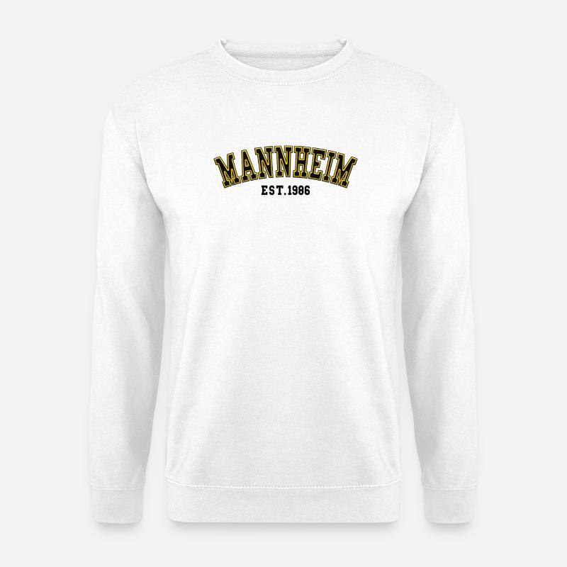 Mannheim Est. 1986 - Unisex Sweatshirt - white