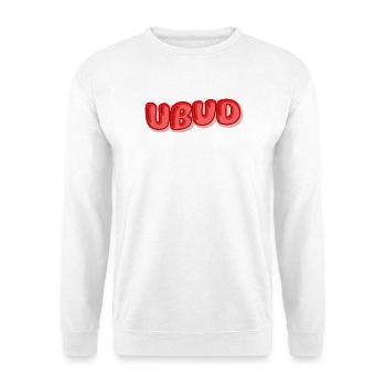 Ubud Bubble Font Design - Unisex Sweatshirt - white - Front