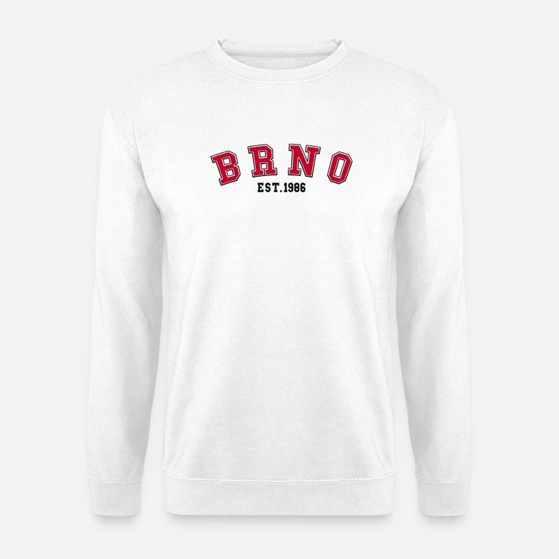 Brno Est. 1986 - Unisex Sweatshirt - white