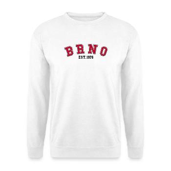 Brünn gegründet 1976 - Unisex Pullover - Weiß - Vorne