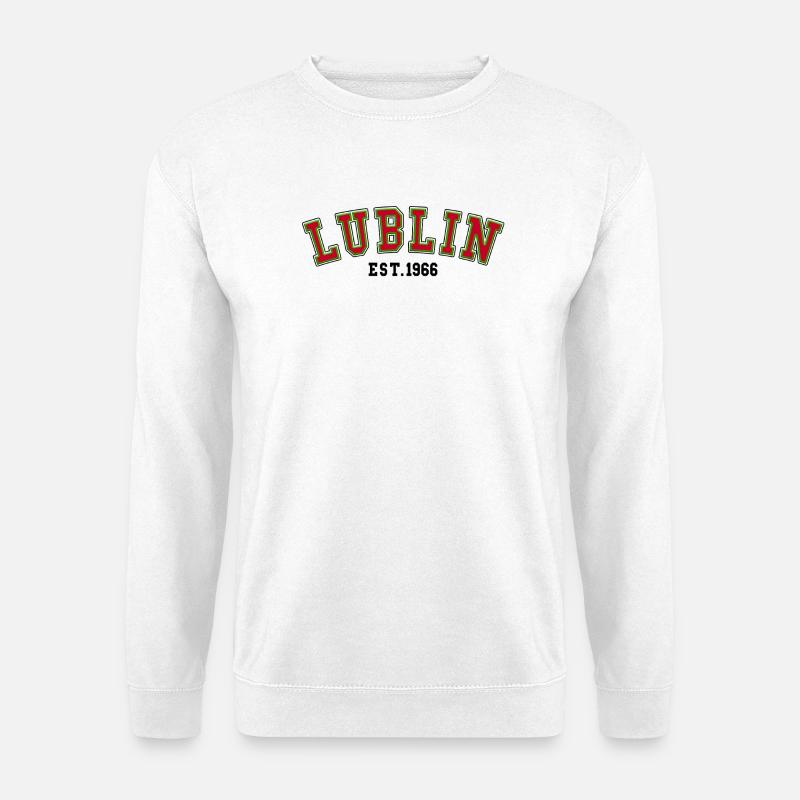Lublin Est. 1966 - Unisex Sweatshirt - white