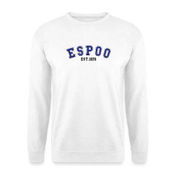 Espoo Est. 1976 - Unisex Sweatshirt - white - Front