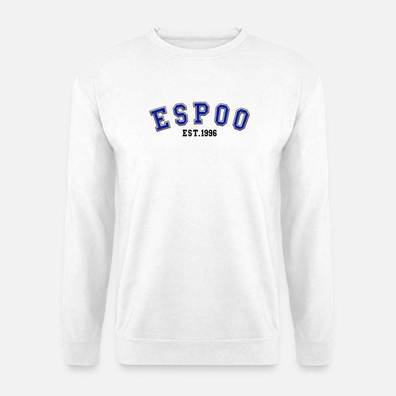 Espoo Est. 1996 - Unisex Sweatshirt - white