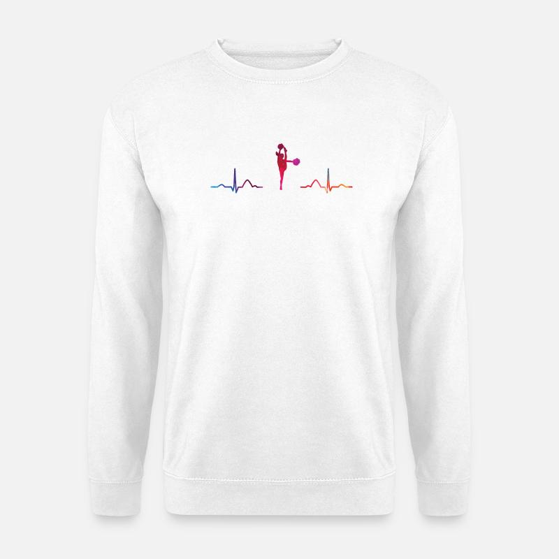 Cheerleader Cheer Mom Cheerleading - Unisex Sweatshirt - white