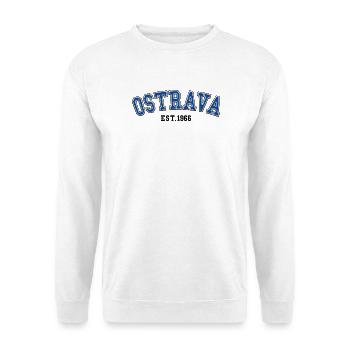 Ostrava Est. 1966 - Unisex Sweatshirt - white - Front