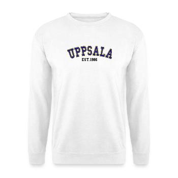 Uppsala fondée en 1986 - Sweat-shirt Unisexe - blanc - Devant