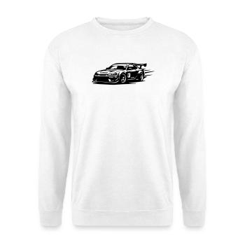 Car Racing Car - Unisex Sweatshirt - white - Front