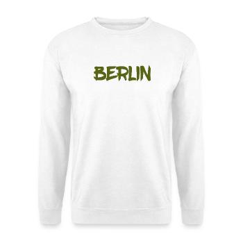Berlin - Deutschland - Hauptstadt - Berliner Bär - Unisex Pullover - Weiß - Vorne