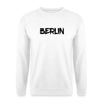 Berlin - Deutschland - Hauptstadt - Berliner Bär - Unisex Pullover - Weiß - Vorne