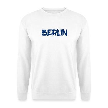 Berlin - Deutschland - Hauptstadt - Berliner Bär - Unisex Pullover - Weiß - Vorne