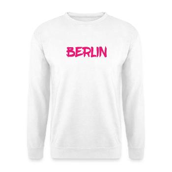 Berlin - Deutschland - Hauptstadt - Berliner Bär - Unisex Pullover - Weiß - Vorne