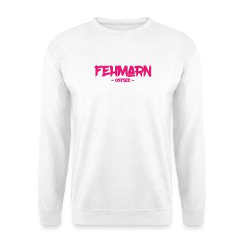 Fehmarn - Ostsee - Insel - Strand - Sommer - Sonne - Unisex Pullover - Weiß - Vorne