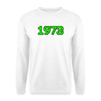 1973 - Sweat-shirt Unisexe - blanc - Devant