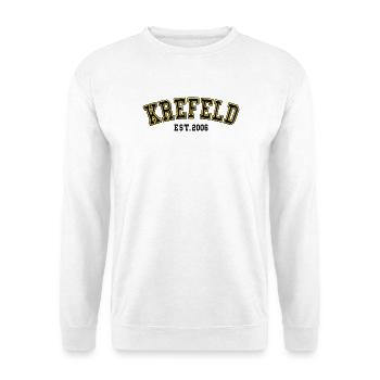 Krefeld Fondé en 2006 - Sweat-shirt Unisexe - blanc - Devant