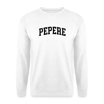 Pepere French Grandpa Pepere - Unisex Sweatshirt - white - Front
