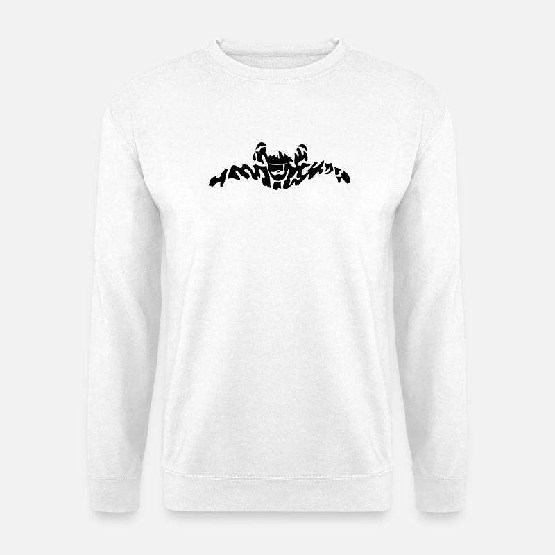 Skydiver - Unisex Pullover - Weiß