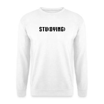 Das Studium von Sterben - Unisex Pullover - Weiß - Vorne