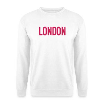 Londres - Sweat-shirt Unisexe - blanc - Devant