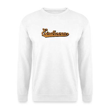 Eindhoven Retro Script - Unisex Pullover - Weiß - Vorne