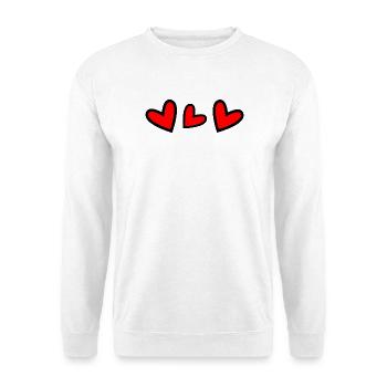 NOËL. ANNEE. ANNIVERSAIRE. RETRAITE. PAPA. MAMAM. - Sweat-shirt Unisexe - blanc - Devant