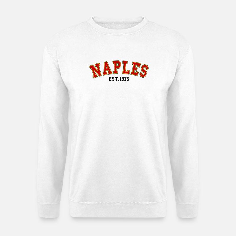 Neapel Est.1975 - Unisex Pullover - Weiß