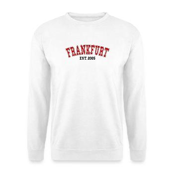 Francoforte Est.2005 - Felpa unisex - bianco - Fronte