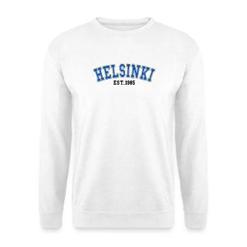 Helsinki Est.1985 - Unisex Sweatshirt - white - Front