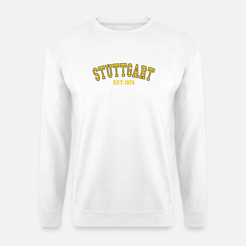 Stuttgart gegründet 1975 - Unisex Pullover - Weiß