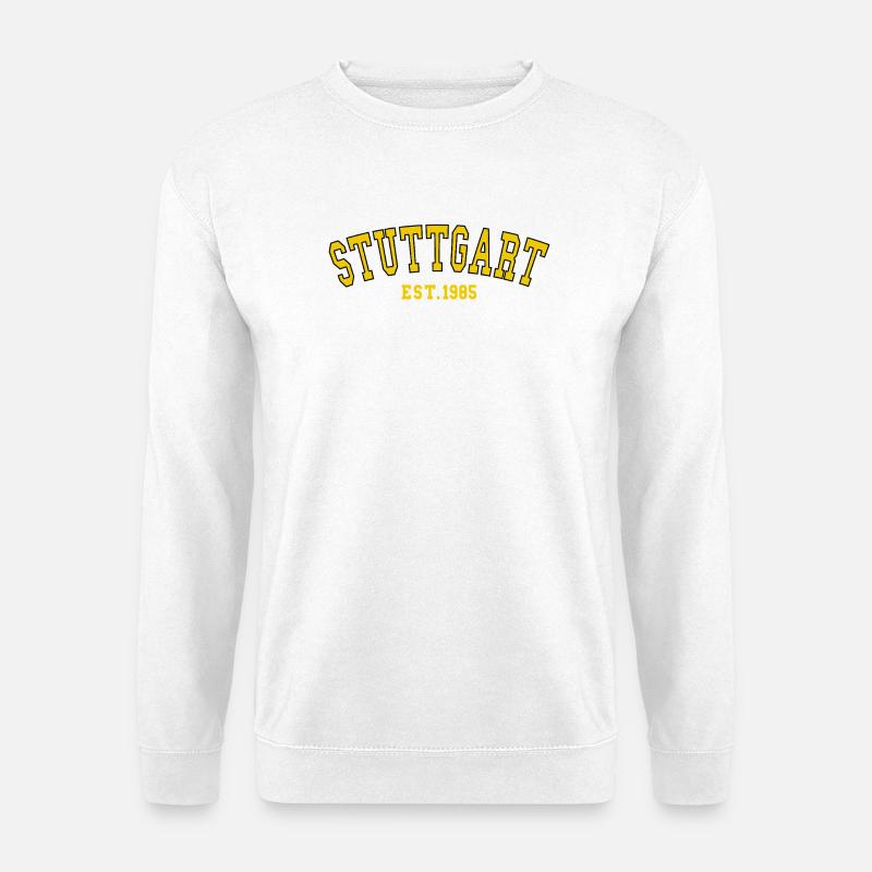 Stuttgart Est. 1985 - Unisex Pullover - Weiß