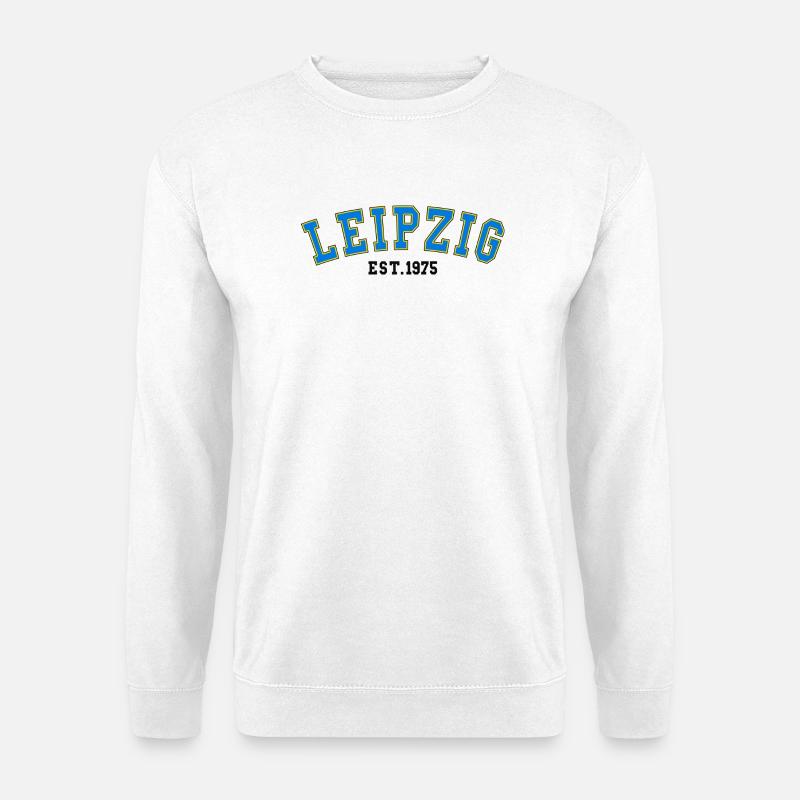 Leipzig Est. 1975 - Unisex Pullover - Weiß