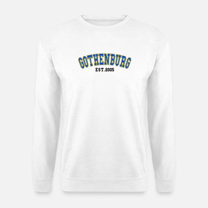 Göteborg Est. 2005 - Unisex Pullover - Weiß